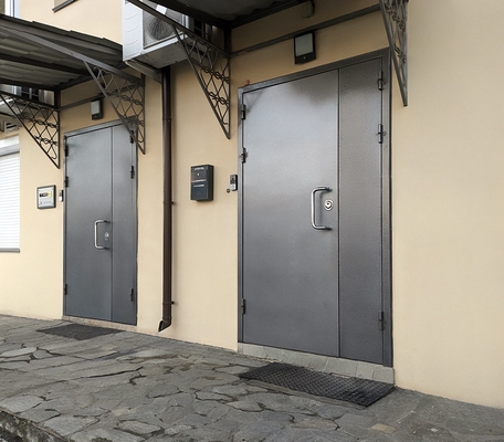 Серые порошковые двери Серые порошковые двери