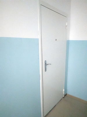 Белая глухая дверь Белая глухая дверь